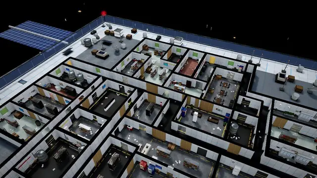 In-game view of Kepler Orbital Station